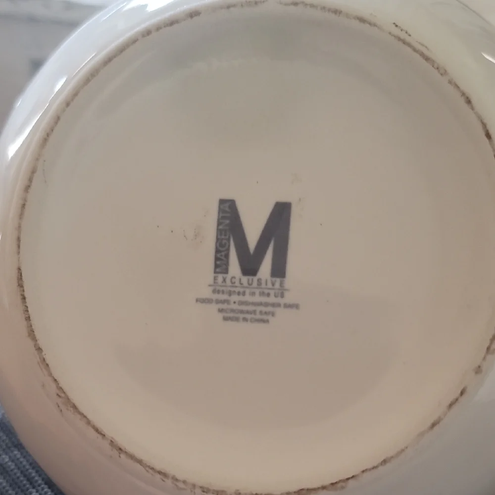 Rae Dunn "M" Stamped Teapot - Picture 5 of 5